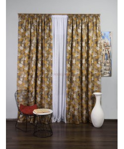 Draperie bej,galben
