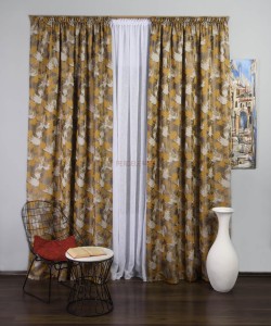 Draperie bej,galben