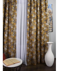 Draperie bej,galben