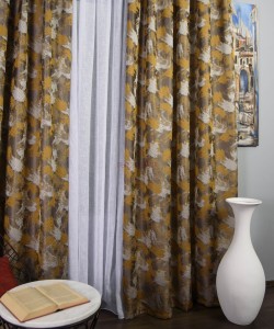 Draperie bej,galben