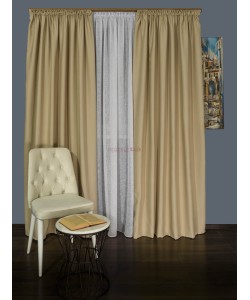 Draperie blackout bej