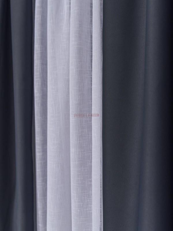 Draperie blackout gri