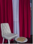 Draperie blackout rosu