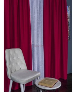 Draperie blackout rosu