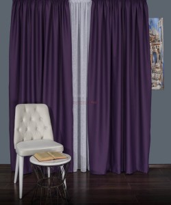 Draperie uni mov