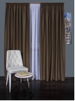 Draperie blackout maro