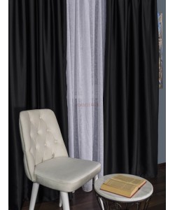 Draperie blackout negru