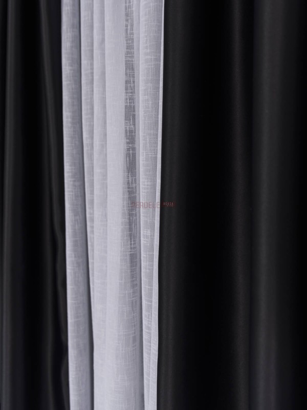 Draperie blackout negru
