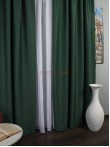 Draperie blackout uni, verde 2