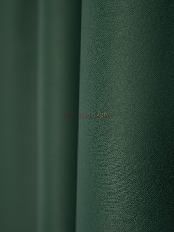 Draperie blackout uni, verde 2