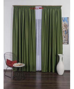 Draperie blackout verde