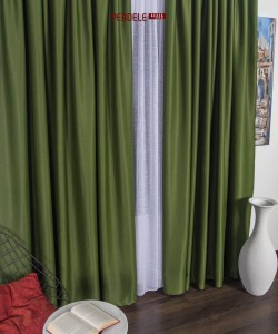 Draperie blackout verde