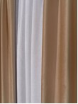 Draperie catifea bej