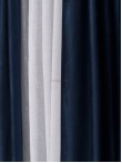 Draperie catifea bleumarin