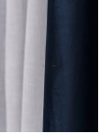 Draperie catifea bleumarin