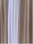 Draperie catifea cappuccino