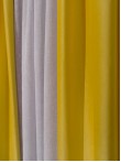 Draperie catifea galben