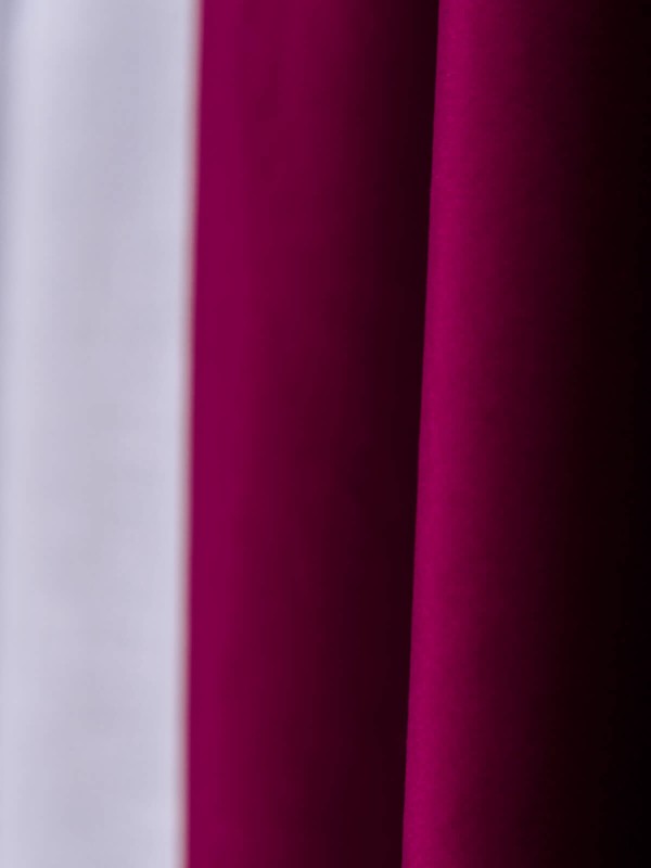 Draperie catifea grena