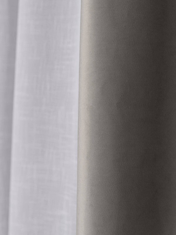 Draperie catifea gri 1