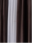 Draperie catifea maro