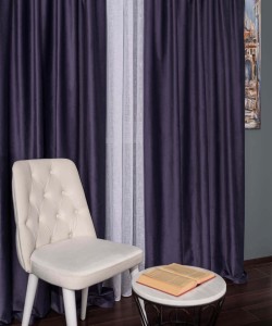Draperie catifea mov 2