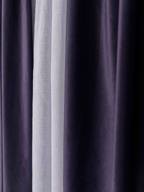Draperie catifea mov 2