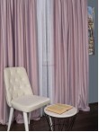 Draperie catifea roz