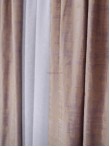 Draperie catifea texturata roz