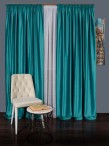 Draperie catifea turqoise