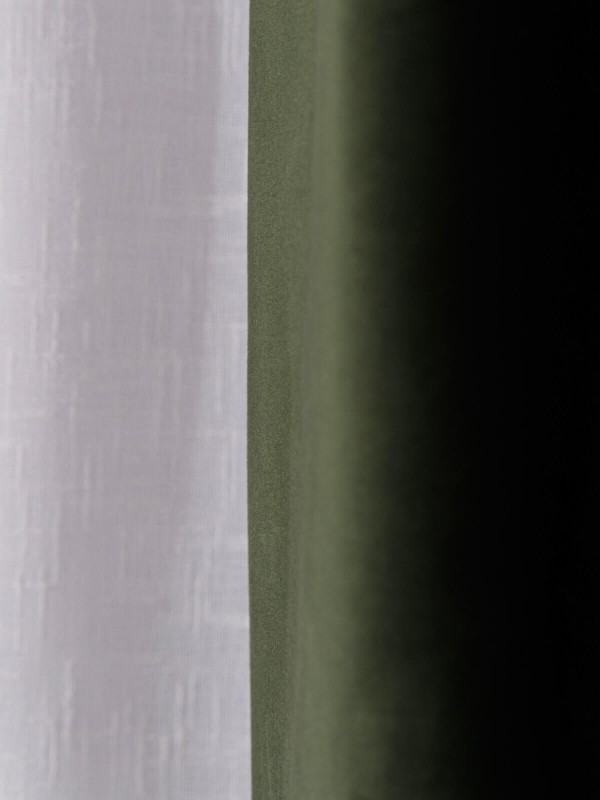 Draperie catifea verde olive
