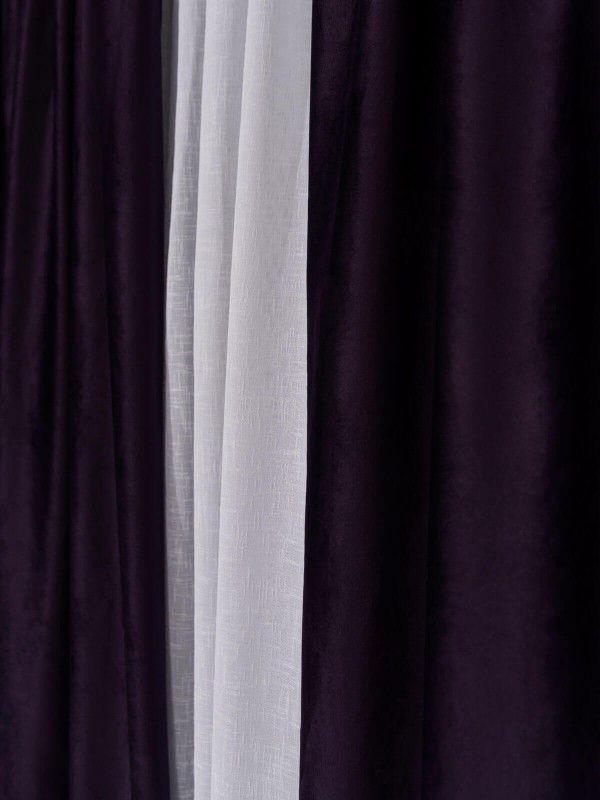 Draperie catifea violet