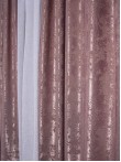 Draperie nisip roz prafuit