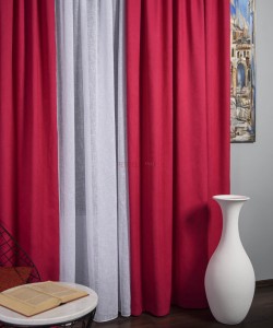 Draperie petec ciclamen