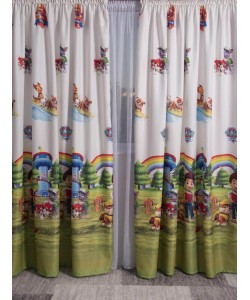 Draperie saten model copii