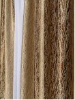 Draperie satin crem,maro
