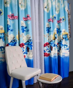 Draperie satin model pentru copii