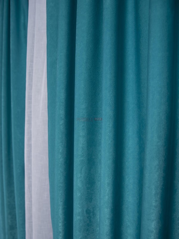 Draperie soft turqoise