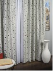 Draperie stelute gri,negru
