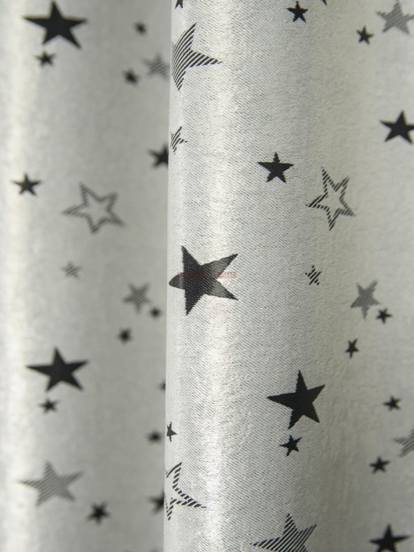 Draperie stelute gri,negru