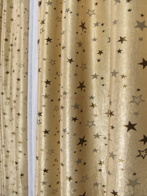 Draperie stelute maro