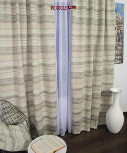 Draperie tafta crem,gri