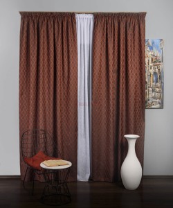 Draperie tafta gri,portocaliu