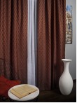 Draperie tafta gri,portocaliu