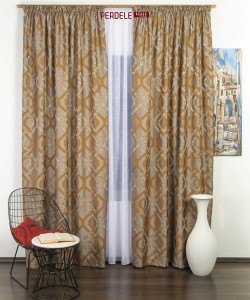 Draperie tafta bej,camel
