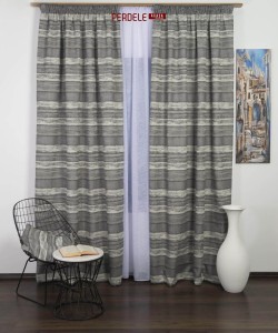 Draperie tafta gri degrade