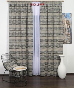 Draperie tafta gri