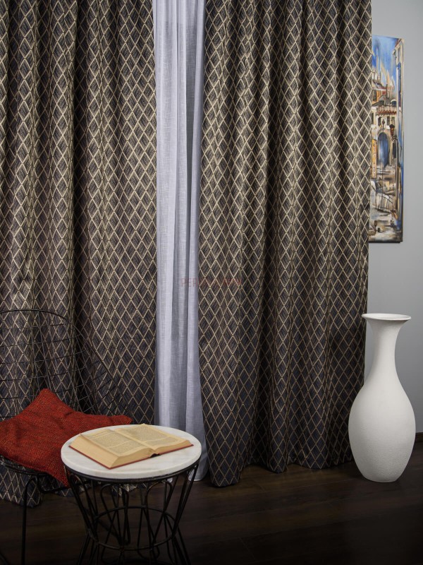 Draperie tafta gri,auriu