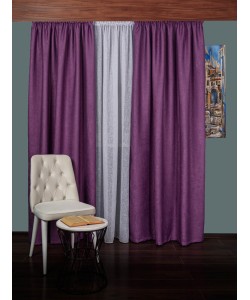 Draperie tip in mov