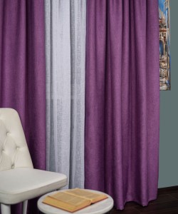 Draperie tip in mov