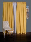 Draperie uni galben